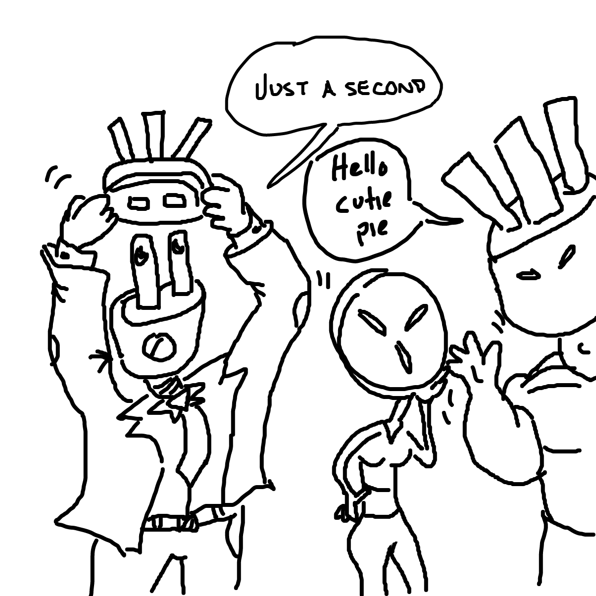 Drawing in connection by rex