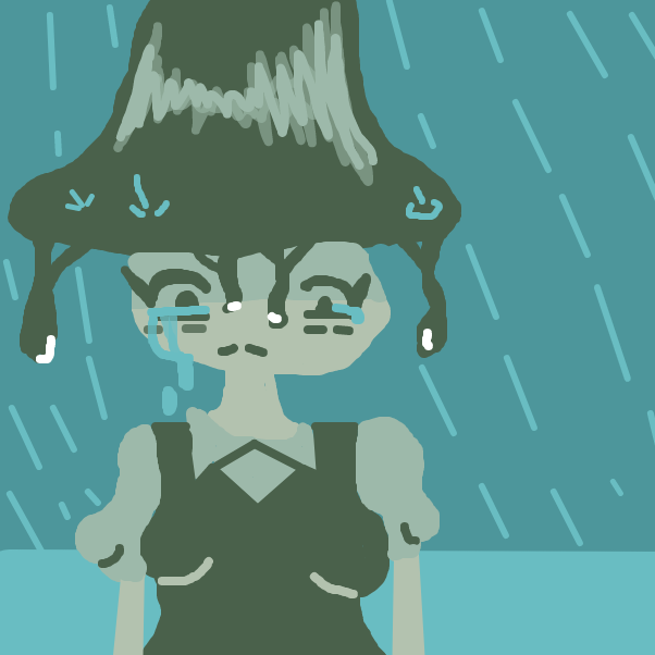 Drawing in a mushroom i guess by LizardPie34