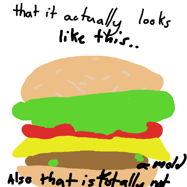 Drawing in Advert Food by Rose12