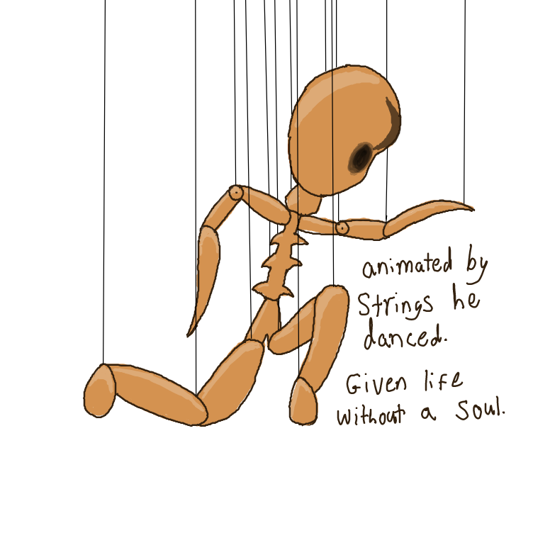 Meet Watcher. - Online Drawing Game Comic Strip Panel by Setin