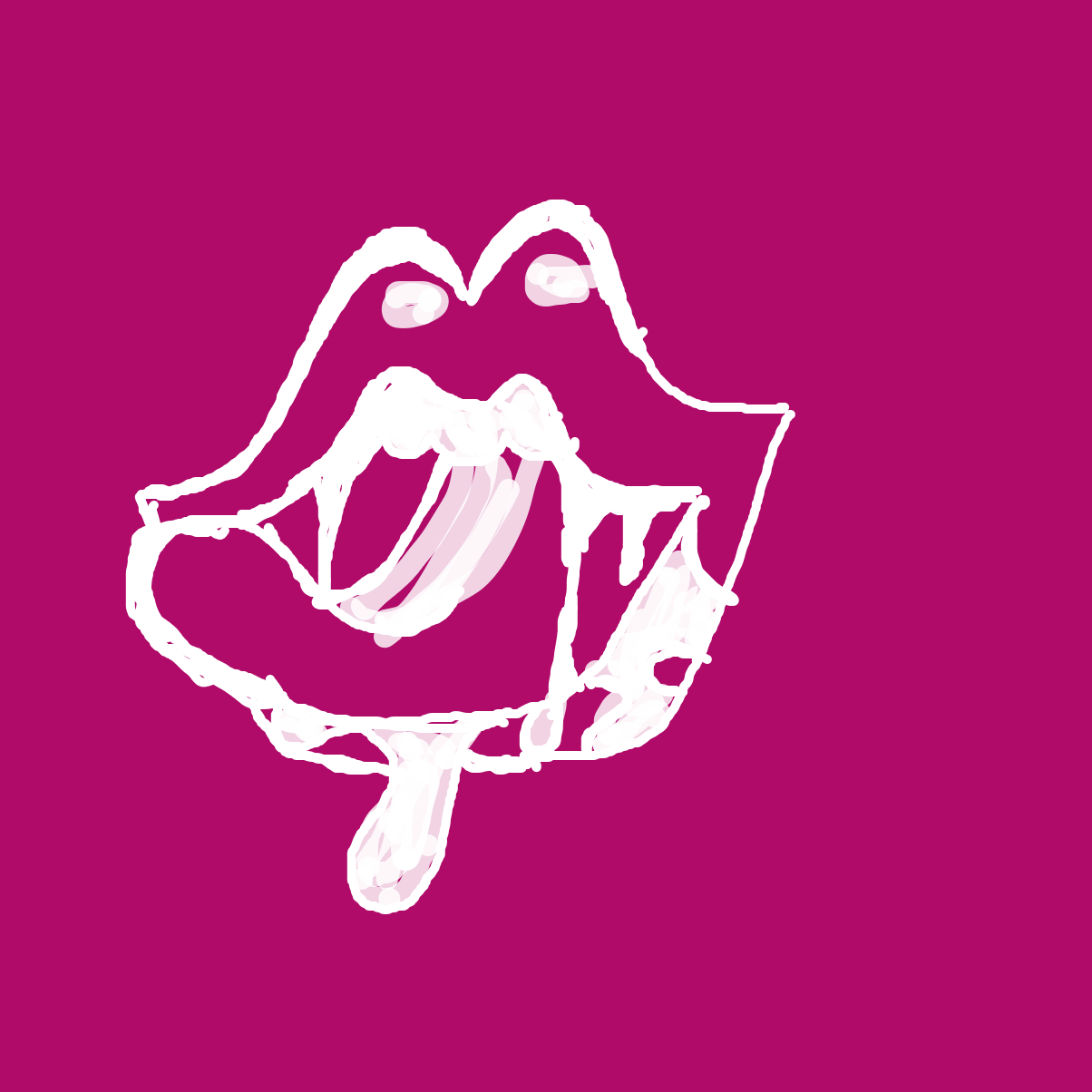 Drawing in funny color haha by LizardPie34