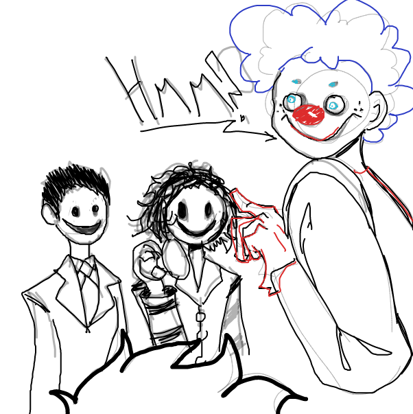 Drawing in Clown? by Toxical
