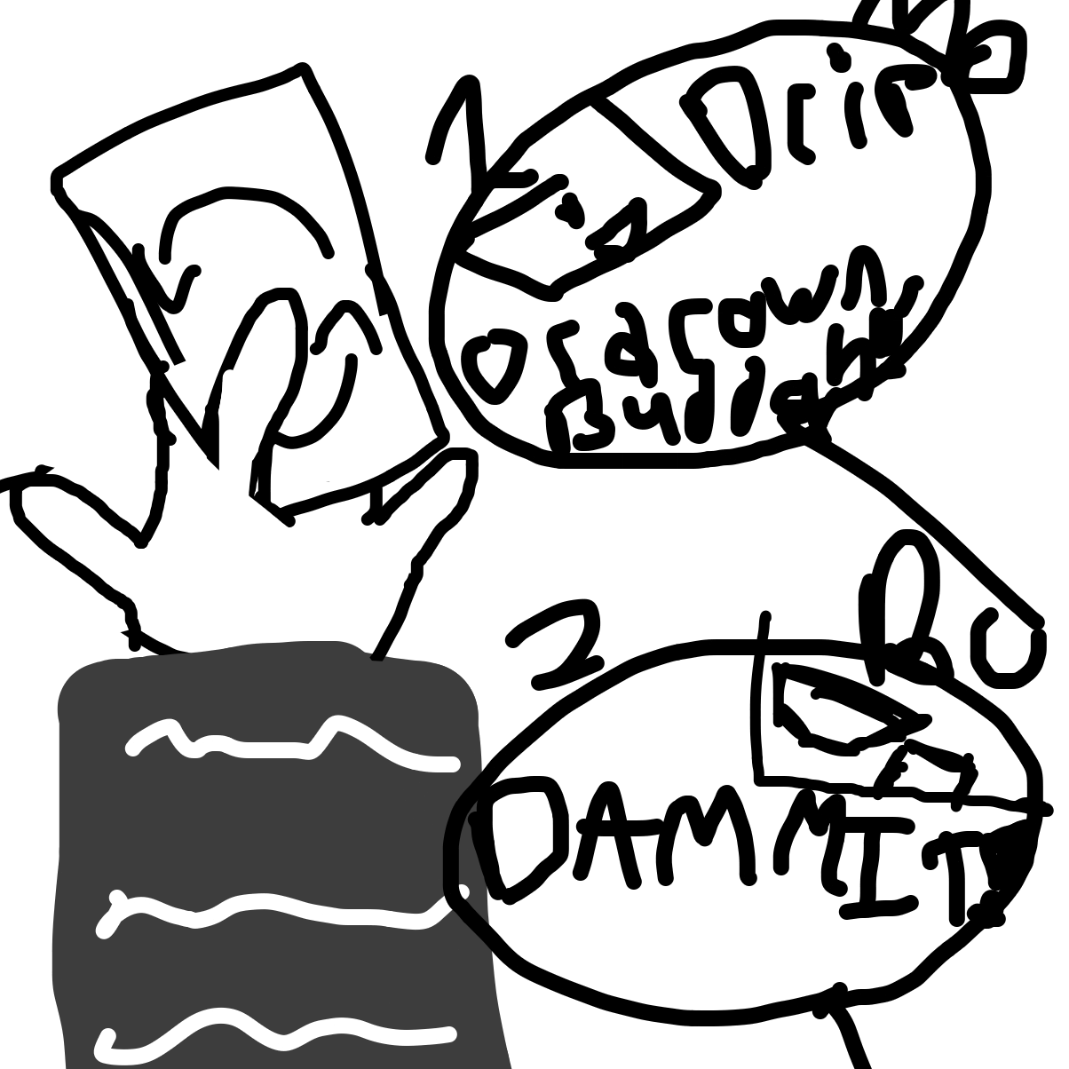 DRIP OR DROWN - Online Drawing Game Comic Strip Panel by EmoWeeb_the_Simp