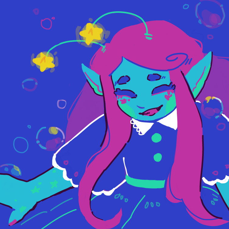 bubbls! - Online Drawing Game Comic Strip Panel by Cea