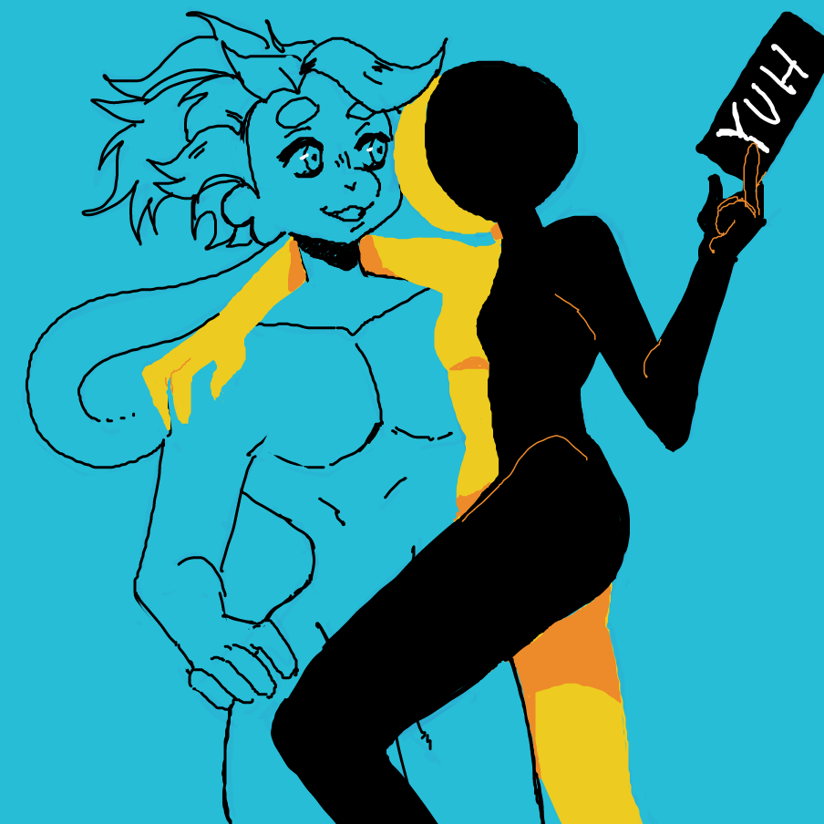 Drawing in strip 3 by cuppapeach