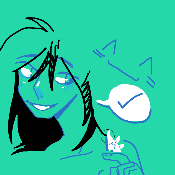 Drawing in :/ by Chumky