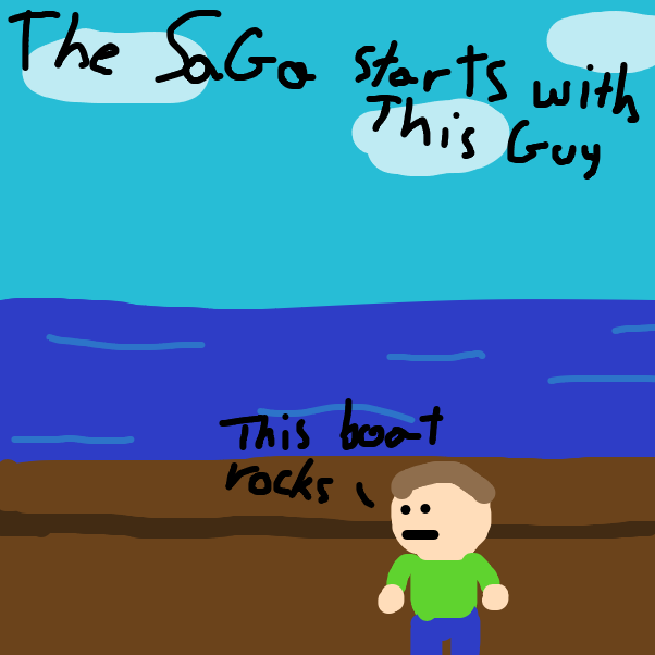 Drawing in an awesome SaGa by SuperIced3