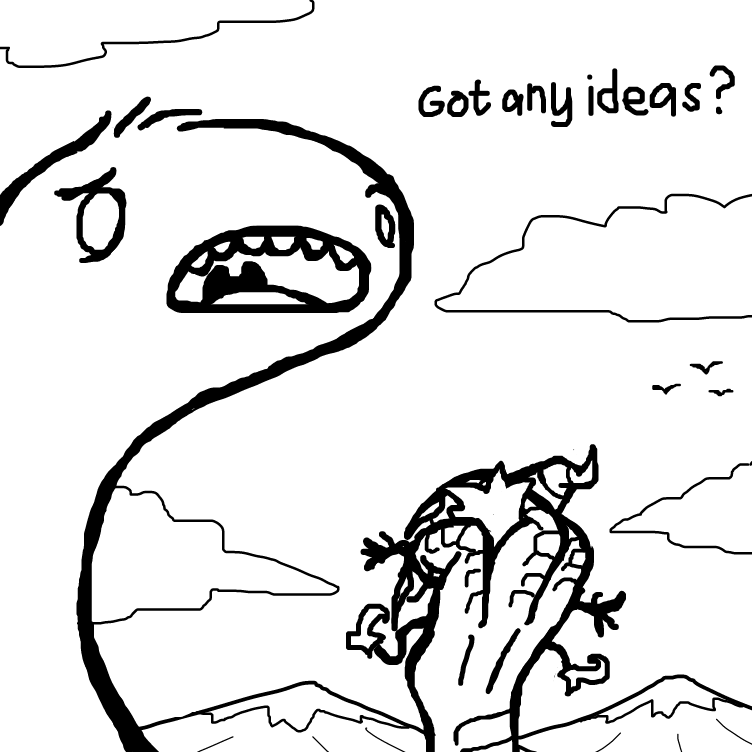  - Online Drawing Game Comic Strip Panel by SeanTrunks