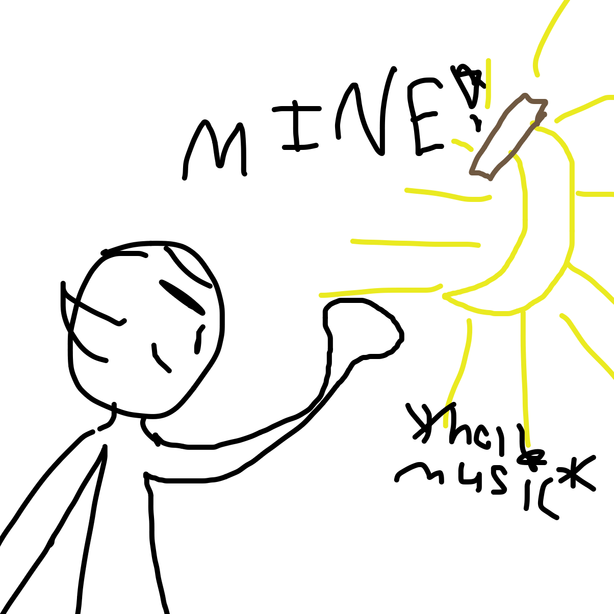 Drawing in Grabby the Grabber by EmoWeeb_the_Simp