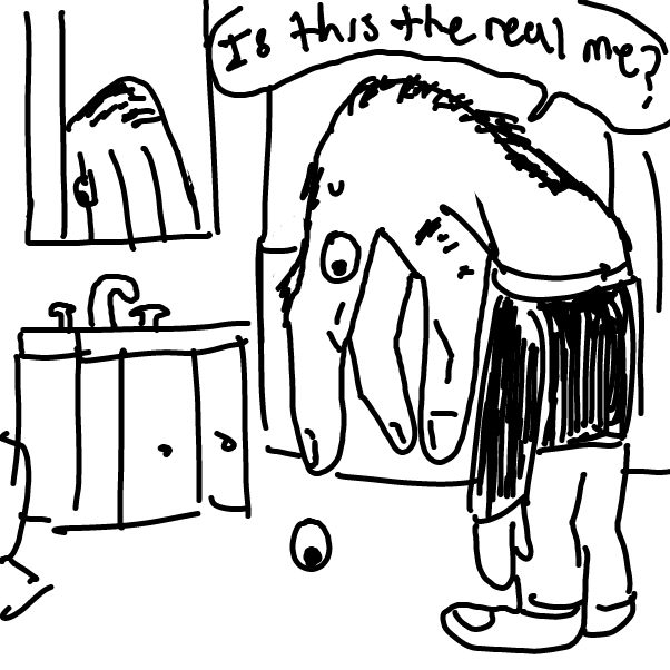 Drawing in Sad Greasy Night by ENA_16