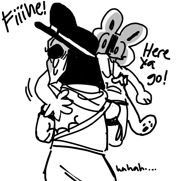  - Online Drawing Game Comic Strip Panel by Chumky