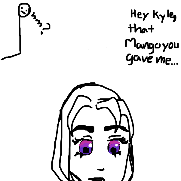 Drawing in Mango by JoeAna704