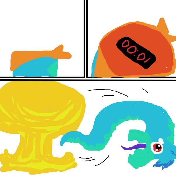  - Online Drawing Game Comic Strip Panel by Derren