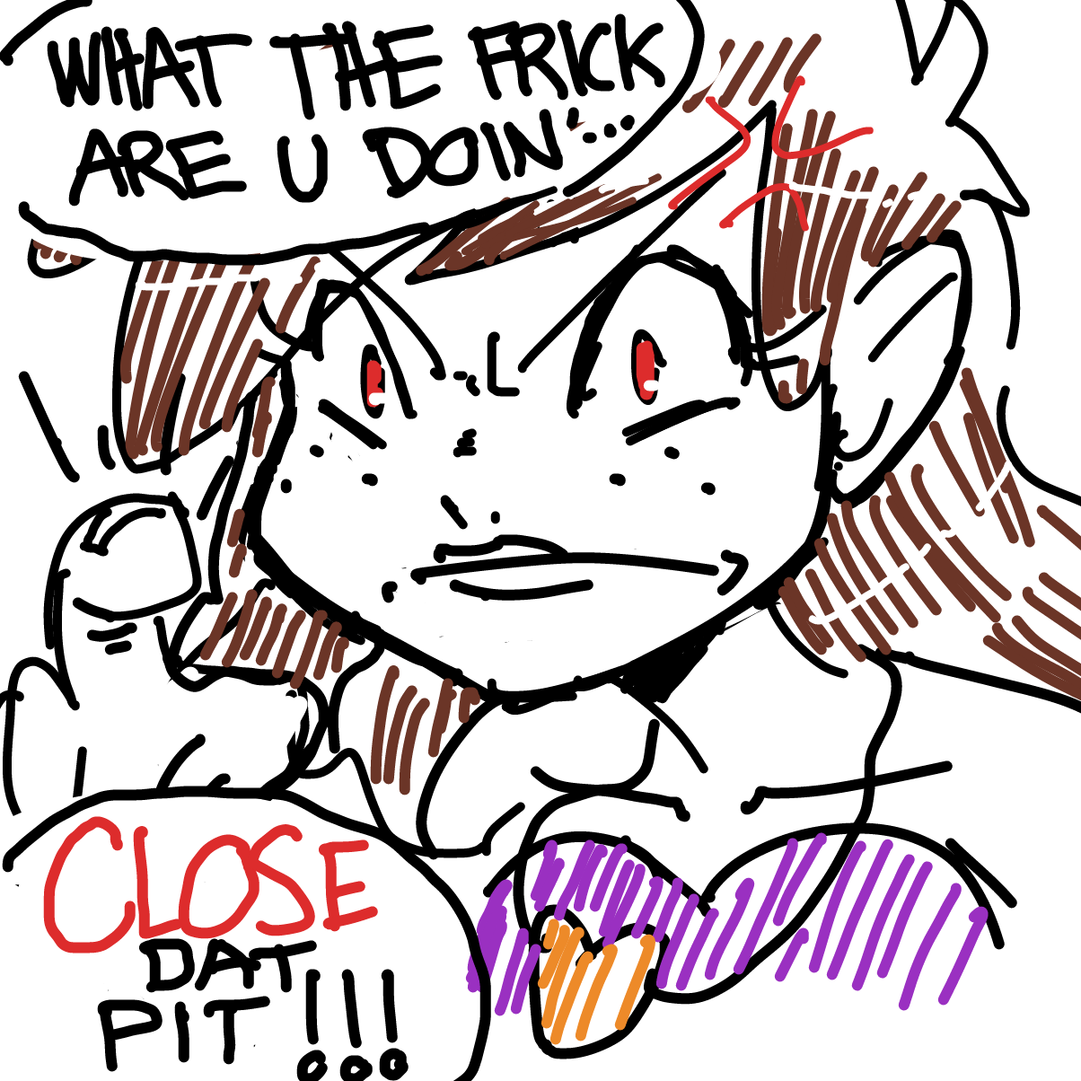  - Online Drawing Game Comic Strip Panel by fabs