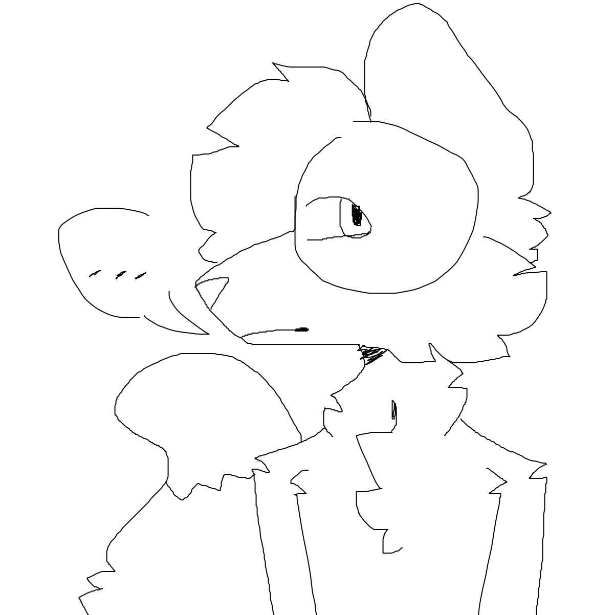 Drawing in furry comic by terrifi3d