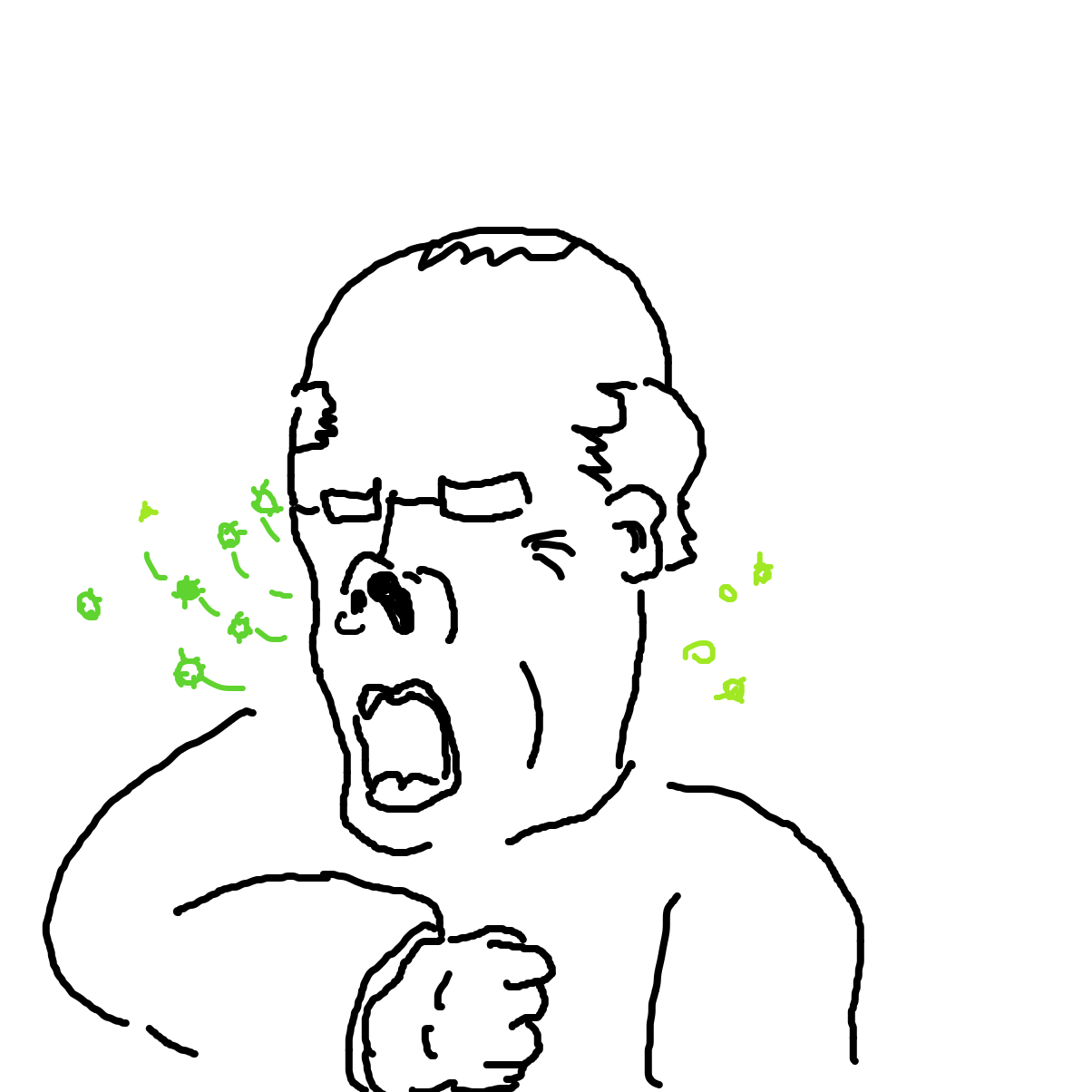 Drawing in Social distance by rex