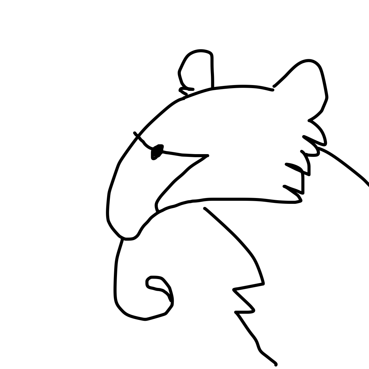 Drawing in cute anteater by terrifi3d