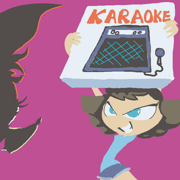 Drawing in Phone Etiquette by Sasha_Cakes