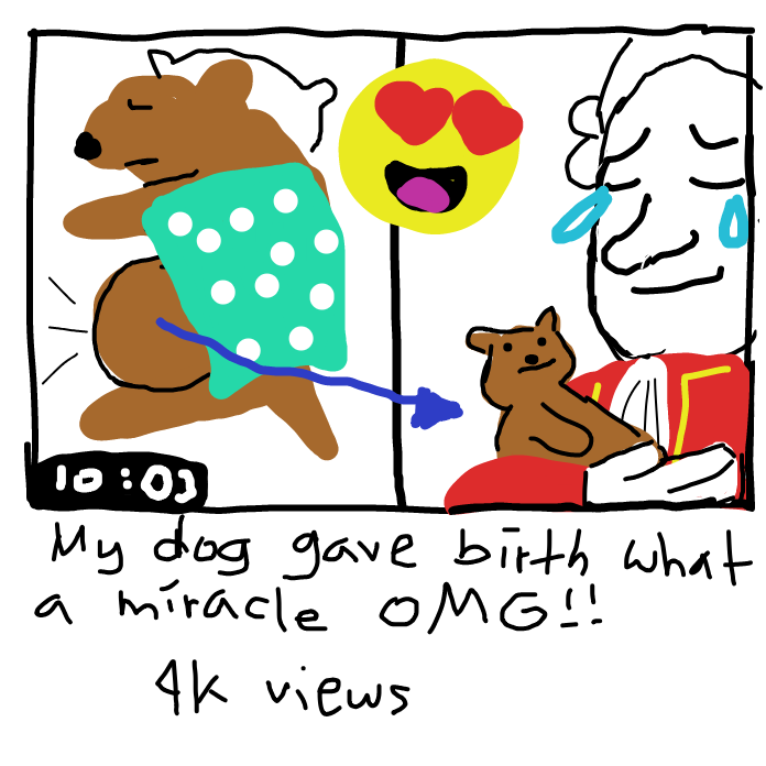 Make your own cringy youtube thumbnail and insert your avatar there. You can also add other characters or any oc. - Online Drawing Game Comic Strip Panel by Mozart