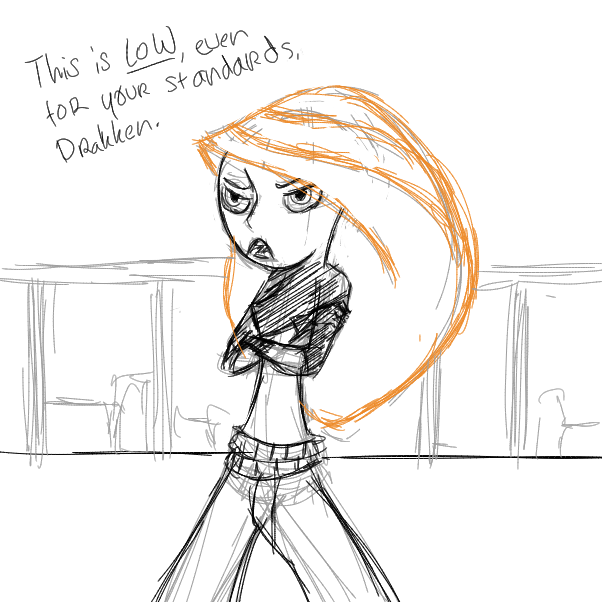 Drawing in Call me, beep me by Sunset Shimmer