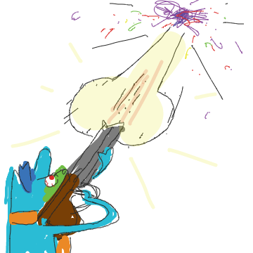  - Online Drawing Game Comic Strip Panel by Potato Man