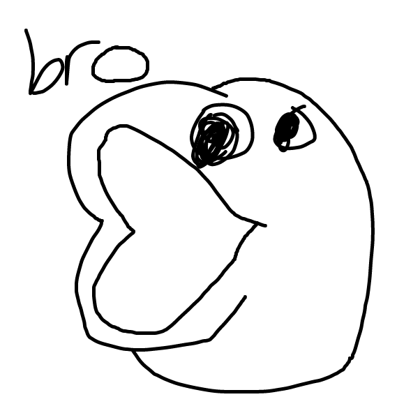 Drawing in sussy by Wheaty