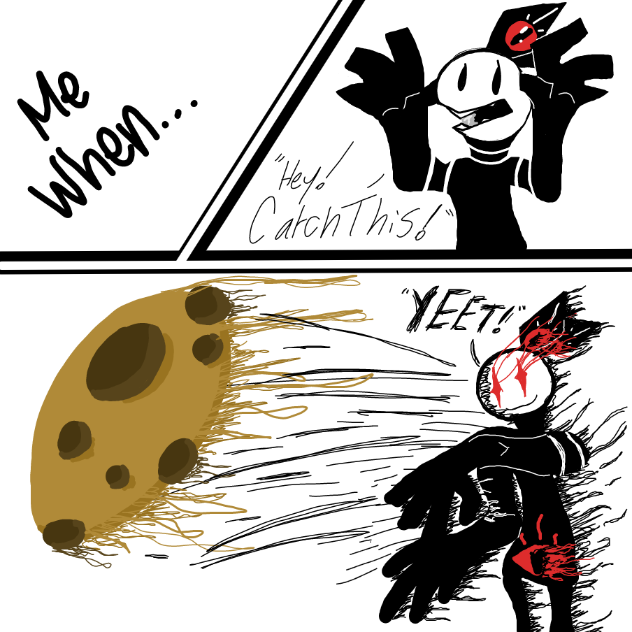 Drawing in Catch this! by iiRoyalistiCrow