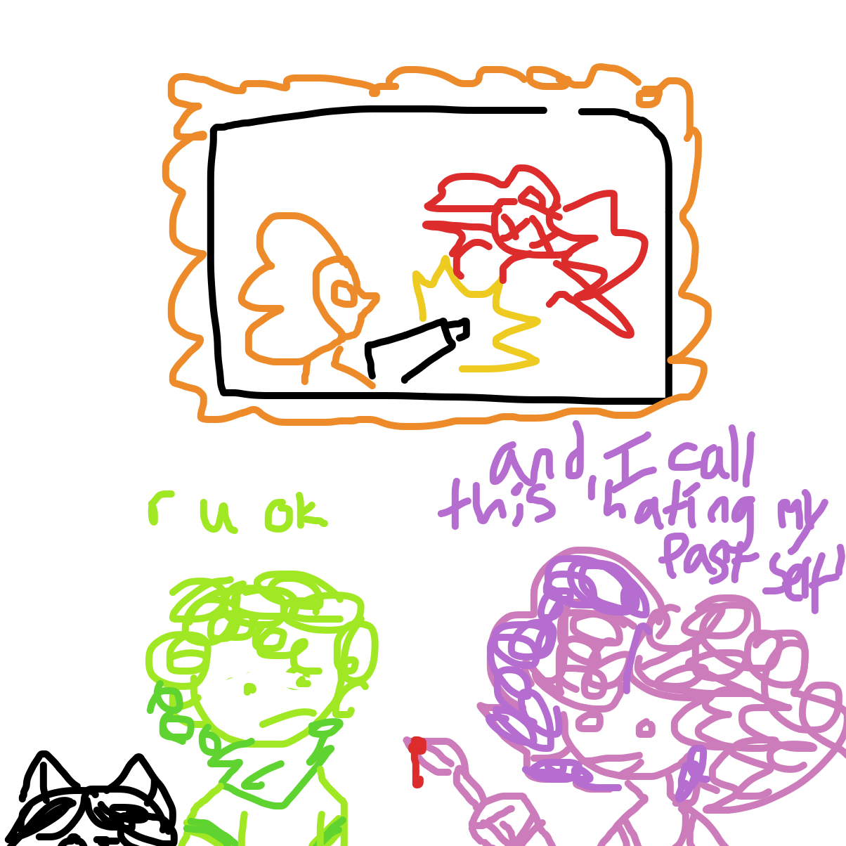  - Online Drawing Game Comic Strip Panel by user2948567301