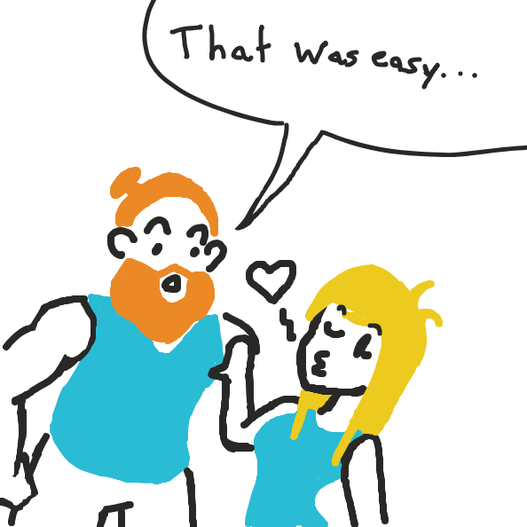 Drawing in Tinder by Taltri