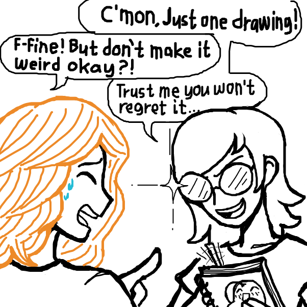  - Online Drawing Game Comic Strip Panel by SeanTrunks