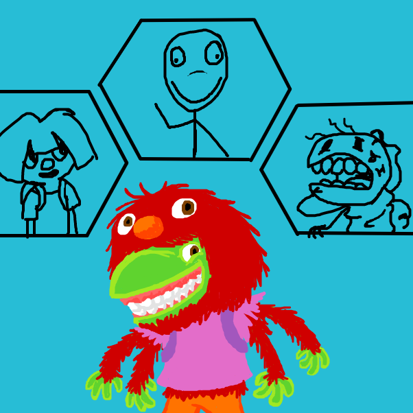  - Online Drawing Game Comic Strip Panel by SeanTrunks