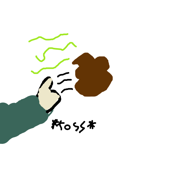 He throws some poop at her. - Online Drawing Game Comic Strip Panel by Monkey_HugLuv