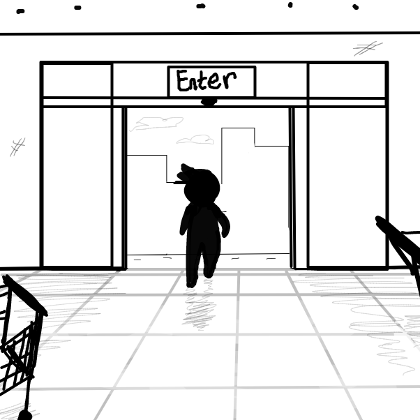 Drawing in Welcome by IIPon3II