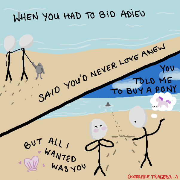 Drawing in Hidden In The Sand by damnedhippie