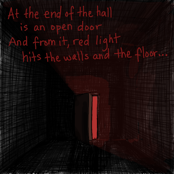 Drawing in The doorway by Simply_Kali