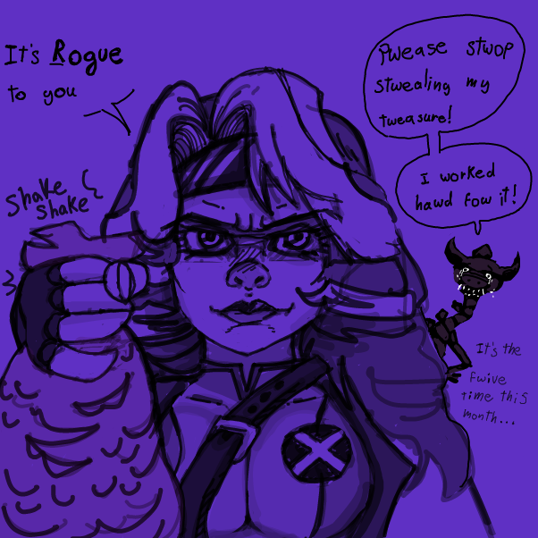  - Online Drawing Game Comic Strip Panel by Mothbunita