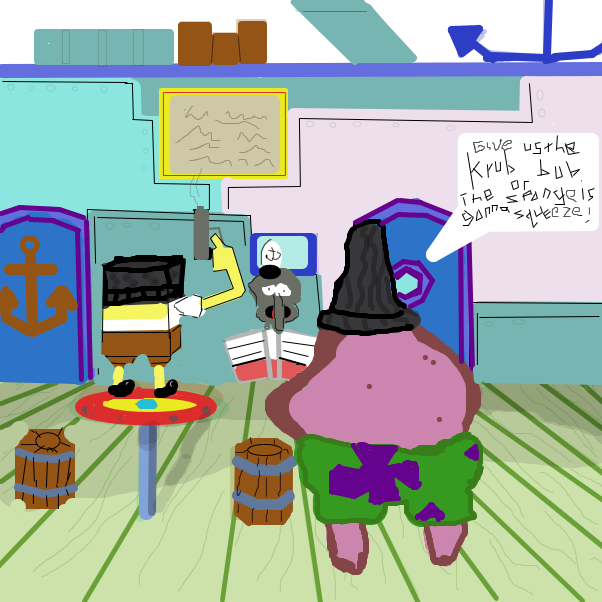  - Online Drawing Game Comic Strip Panel by Enchilada 