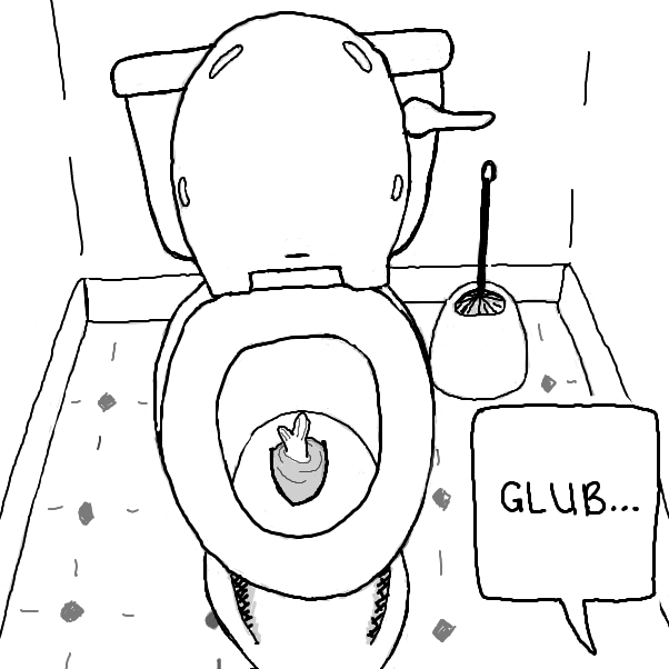  - Online Drawing Game Comic Strip Panel by damnedhippie