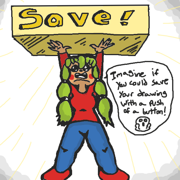 Liked webcomic Save Button!
