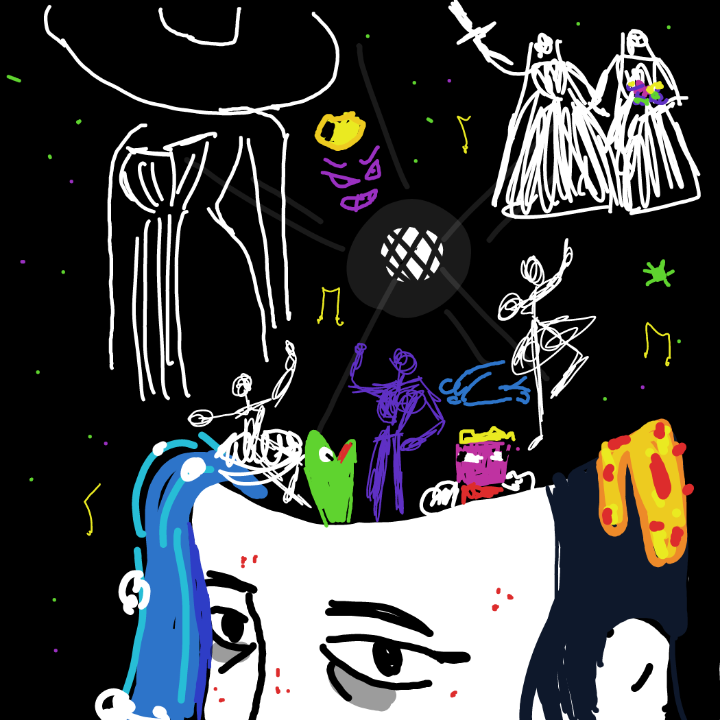 Drawing in maladaptive by Rednightlights