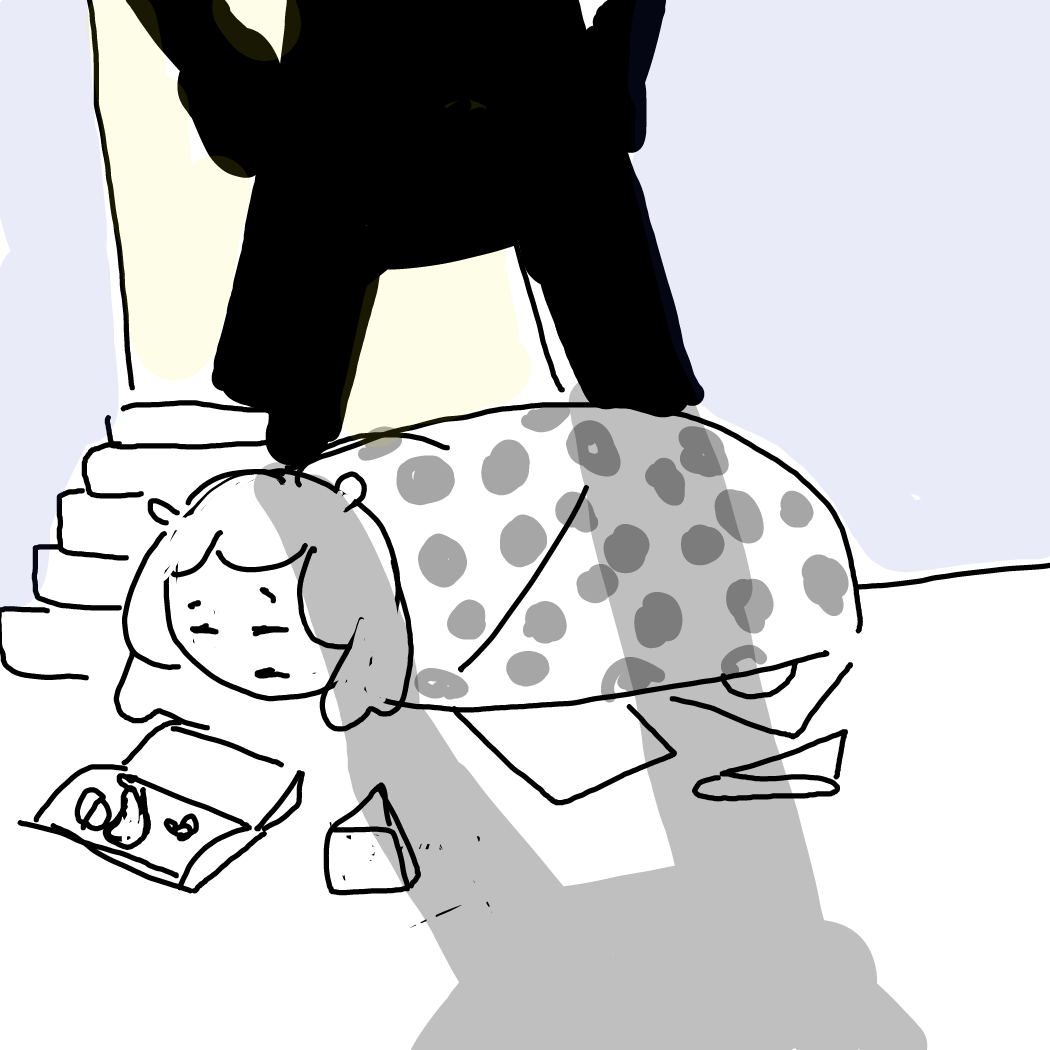 Here with confort - Online Drawing Game Comic Strip Panel by Rednightlights