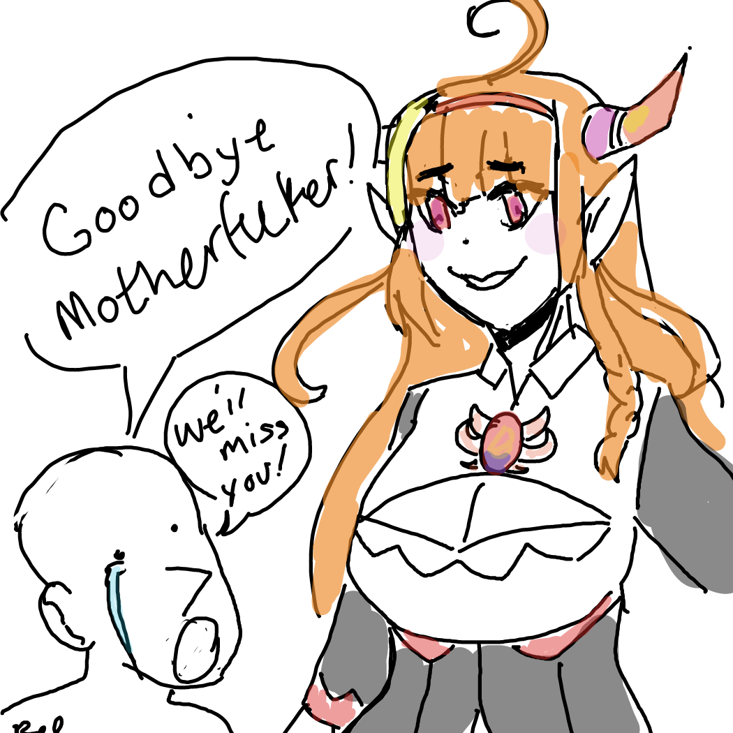 Goodbye Coco! Goodluck on your journey onwards!  - Online Drawing Game Comic Strip Panel by Rednightlights