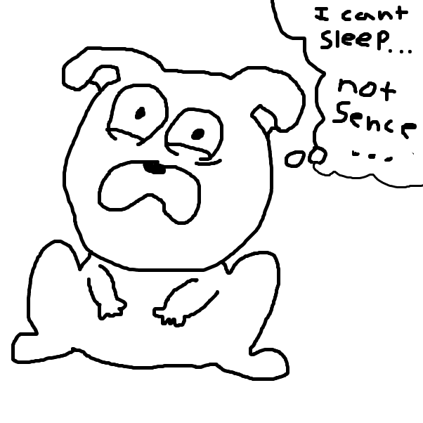 First panel in Pug Comic  drawn in our free online drawing game