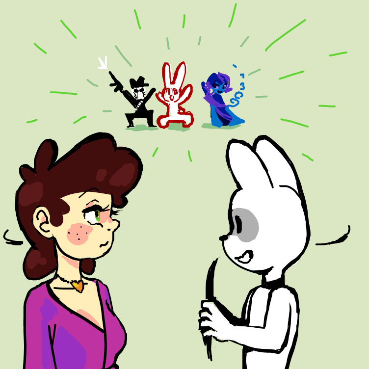 ;D - Online Drawing Game Comic Strip Panel by ThaSilentArtist