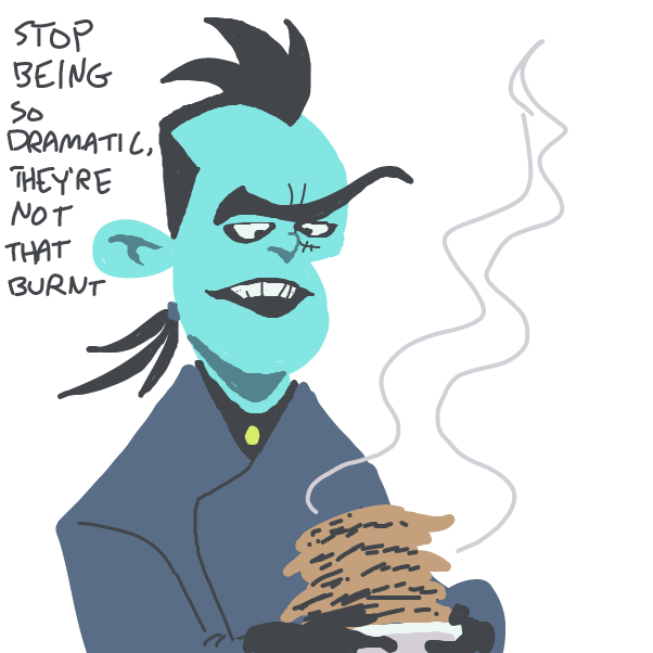 Drawing in Call me, beep me by Sasha_Cakes