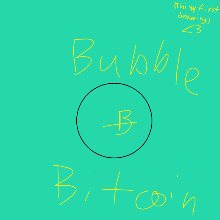 bitcoin bubble - Online Drawing Game Comic Strip Panel by uuhhuyyytgu
