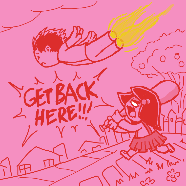  - Online Drawing Game Comic Strip Panel by SeanTrunks