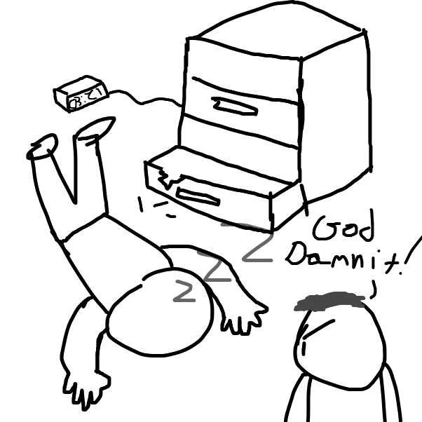 Drawing in Overslept by SuperIced3