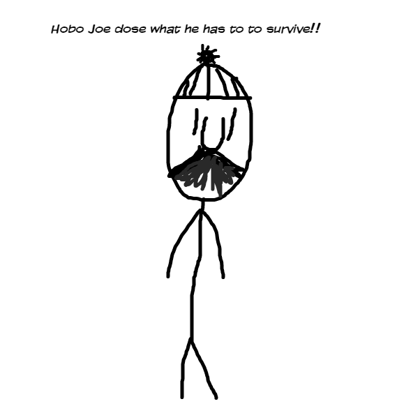 Drawing in hobo Joe by Stormy star