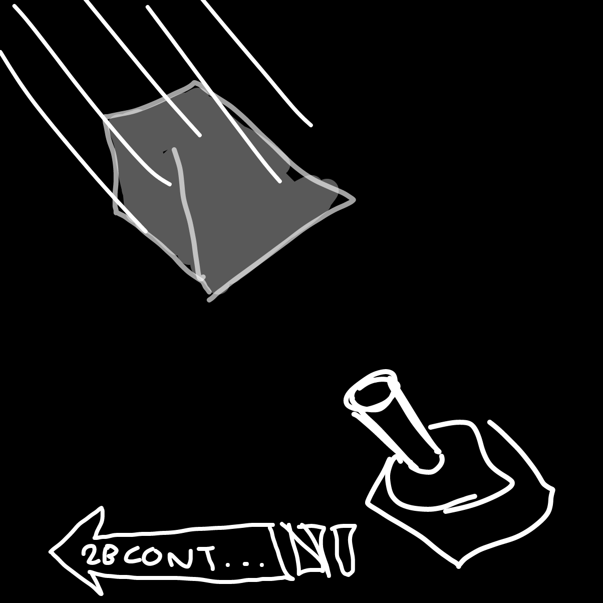 Drawing in Heavy Rain by Sabandija